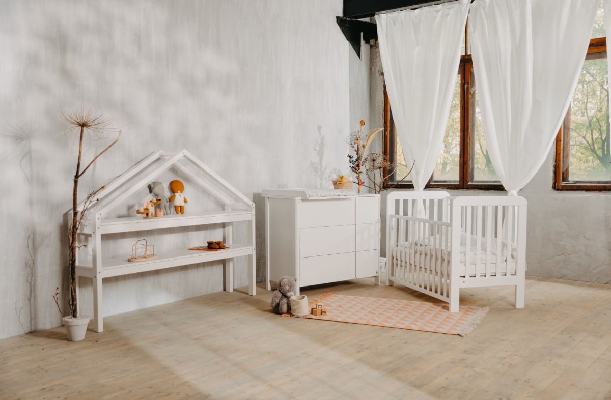  YappyLull Babybett, WHITE