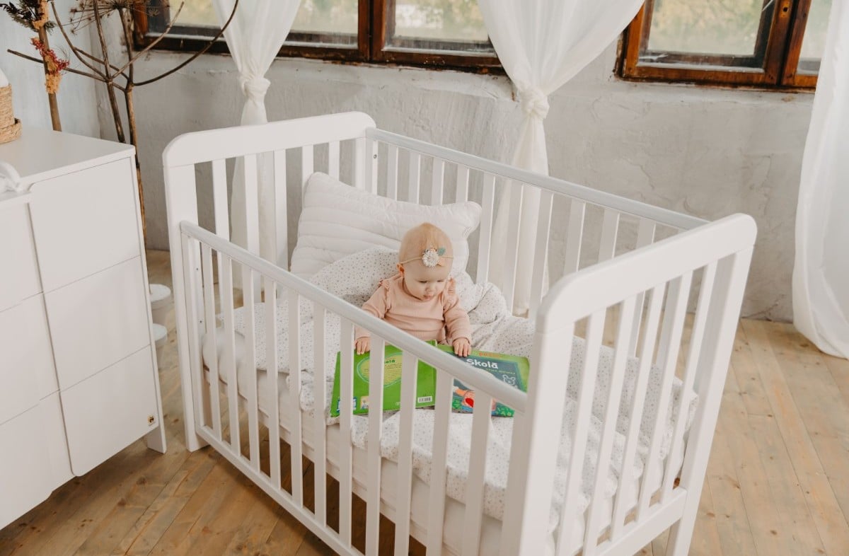  YappyLull cot, WHITE