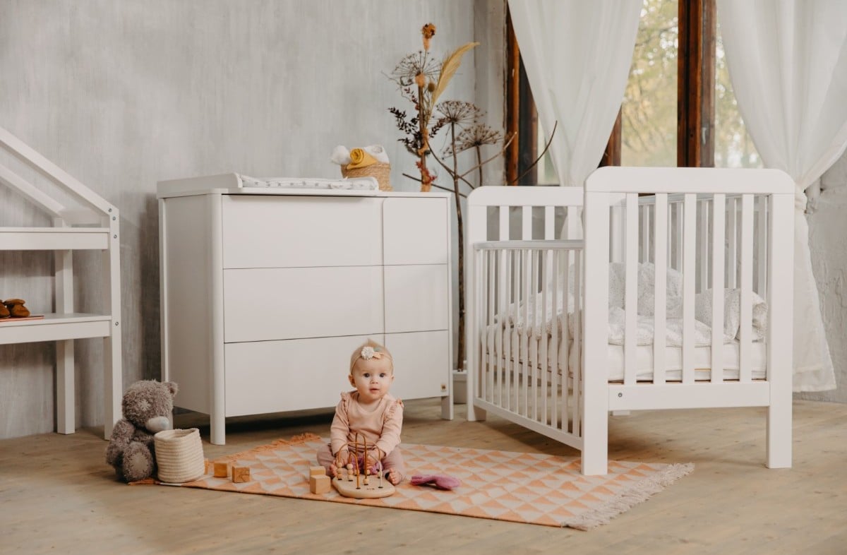  YappyLull cot, WHITE