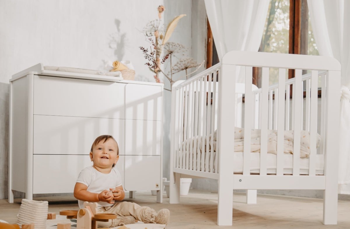  YappyLull Babybett, WHITE