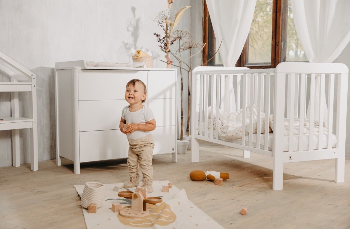  YappyLull Babybett, WHITE