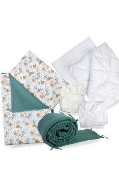 YappySavannah Eucalyptus + YappyAloeVera + YappyLux + YappyShield + YappyEucalyptus Muslin 360cm