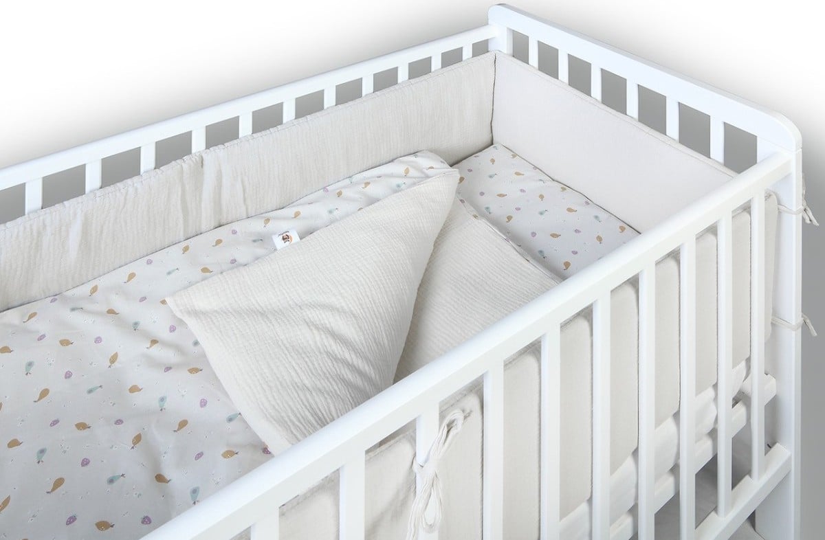  YappyEcru Muslin 360cm voodipehmendus