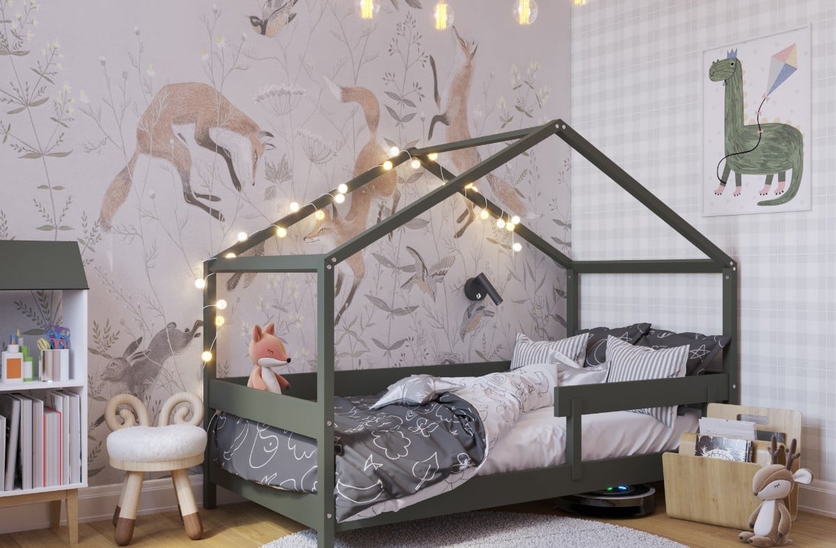  GREEN lit cabane YappyHytte et commode YappyClassic