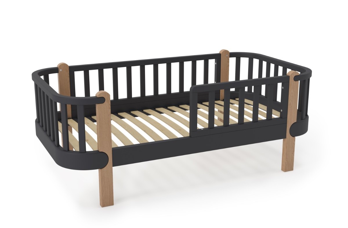  ANTHRACITE YappyÉtude toddler bed, dresser and wardrobe