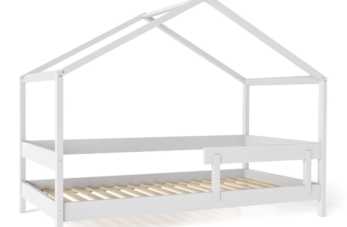  WHITE YappyHytte house bed and YappyHytte shelf 