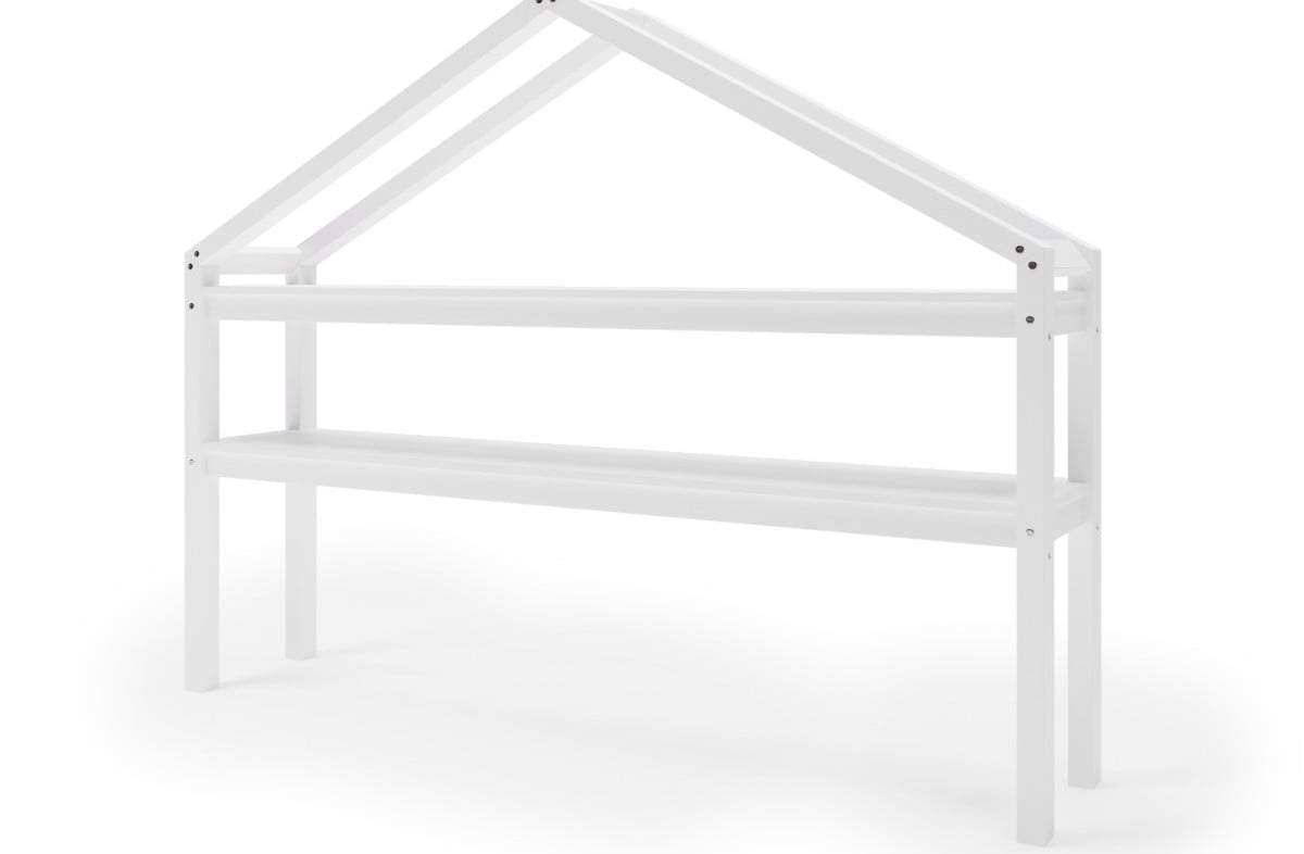  WHITE YappyHytte house bed and YappyHytte shelf 