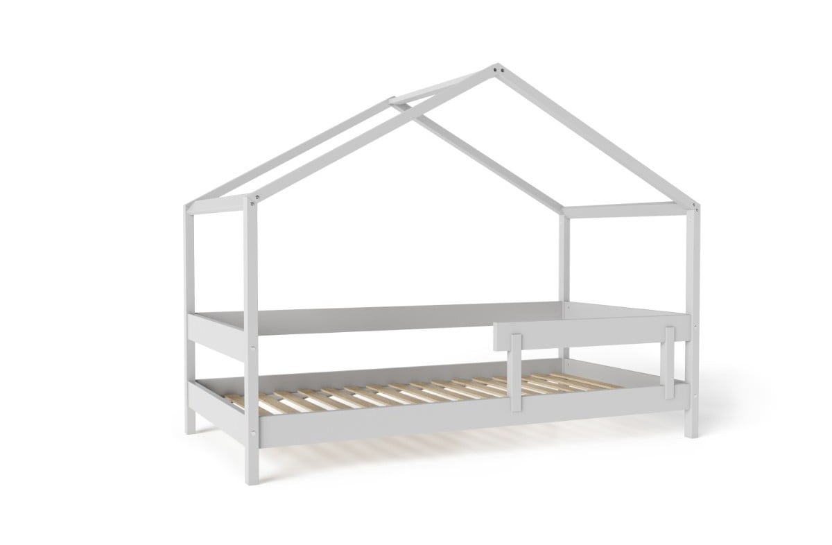  LIGHT GREY YappyHytte house bed and YappyHytte shelf 