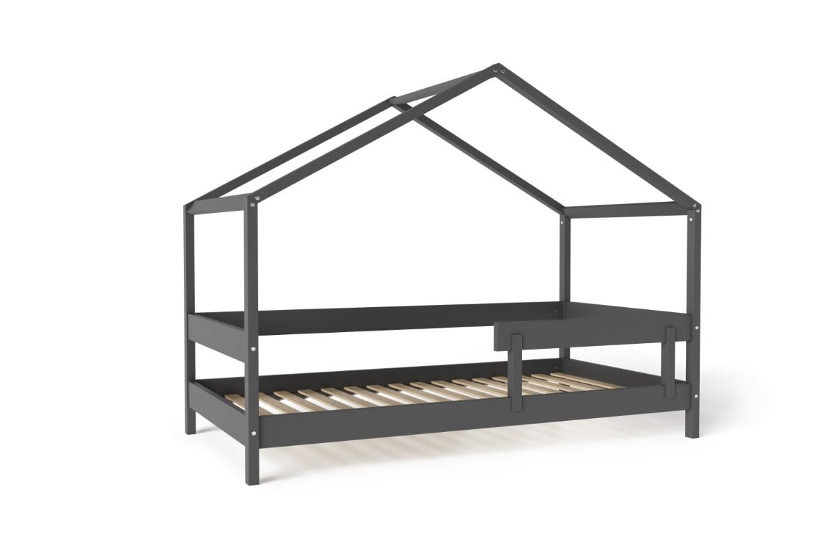  ANTHRACITE YappyHytte house bed and YappyHytte shelf 