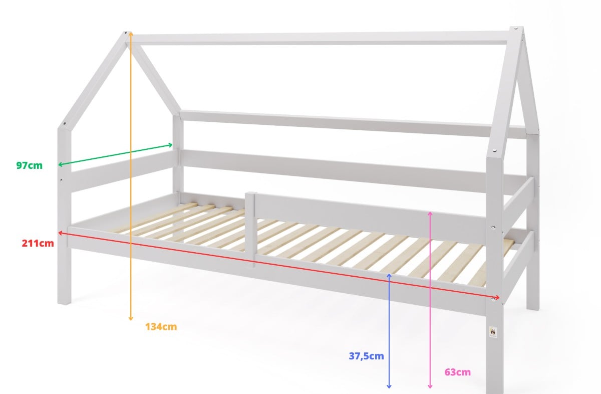 YappySole house bed, LIGHT GREY