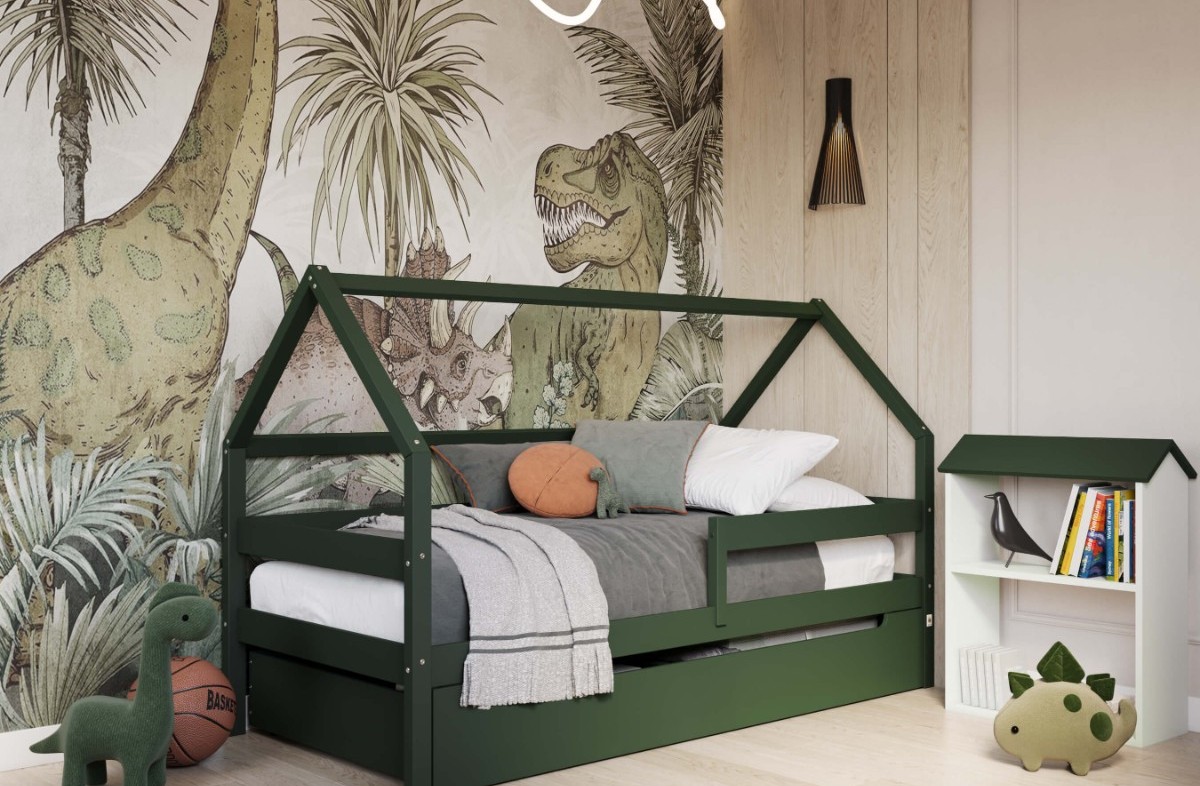  YappySole Namo Formos Lova, GREEN Limited