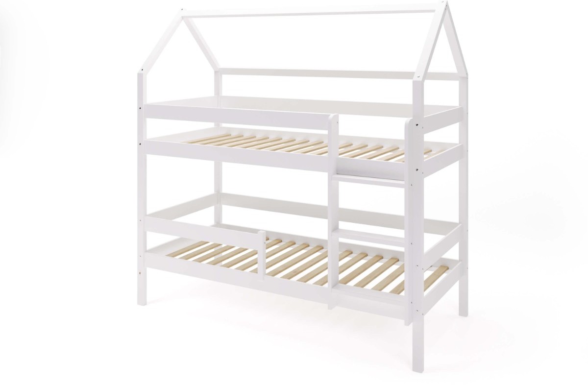  YappyEden, namo dviaukštė lova, WHITE