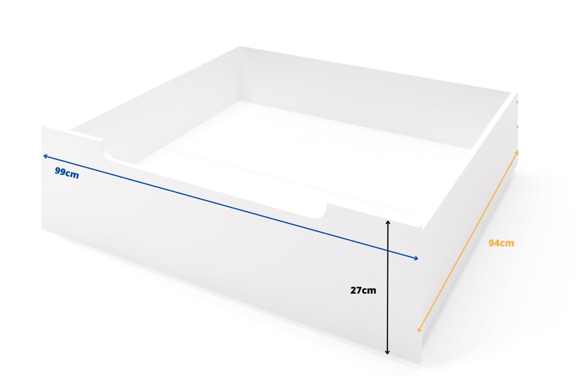  YappySpot drawer, WHITE