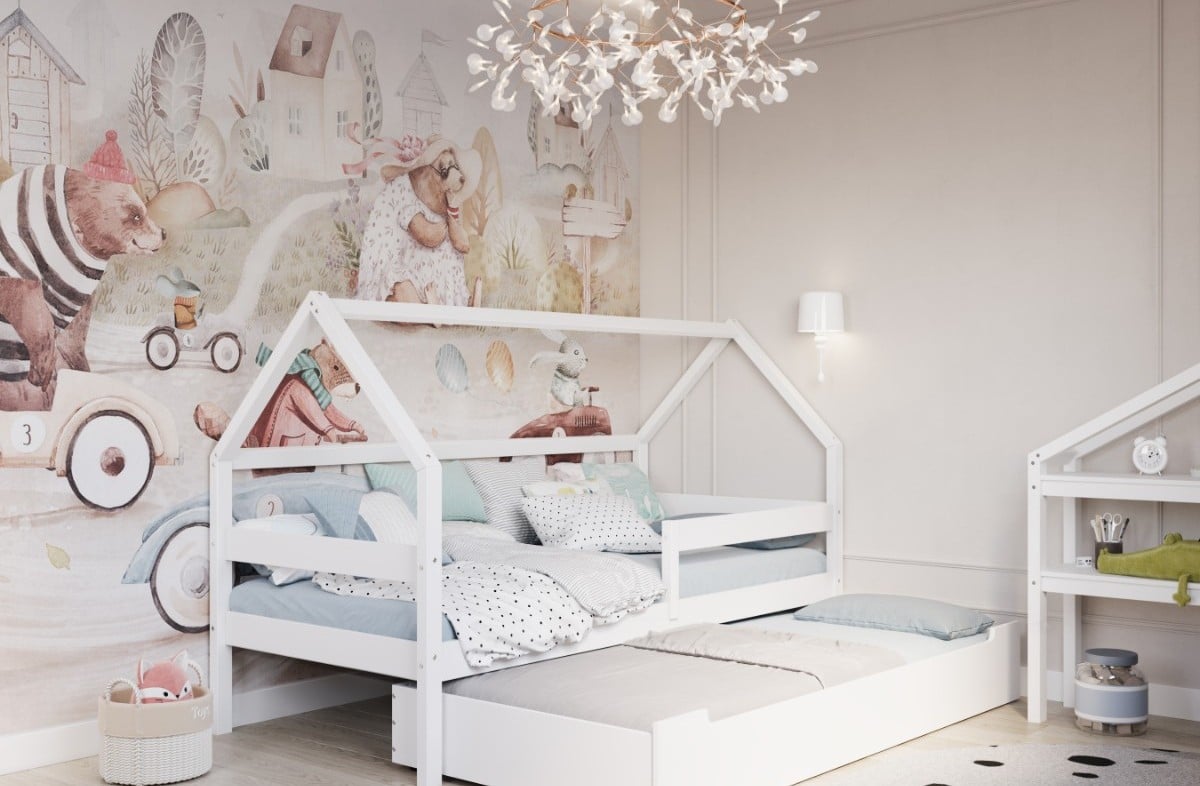  YappyNap atvilktne, WHITE