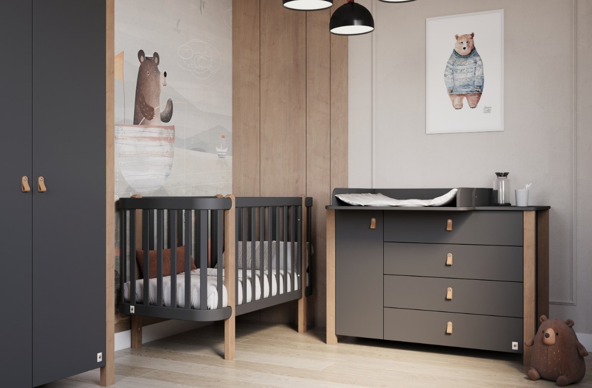  YappyÉtude II komoda, ANTHRACITE