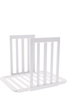 YappyÉtude võrevoodi komplekt (lühikesed küljed ja madratsi alus) WHITE/SKYGREY