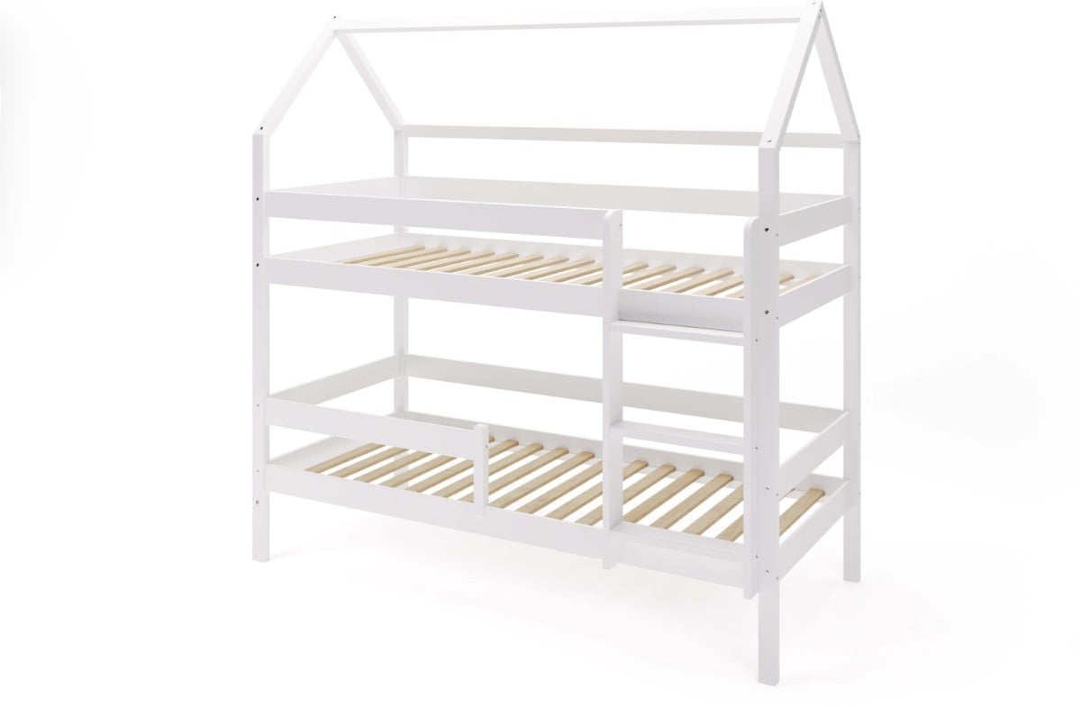  YappyEden house bunk bed, WHITE