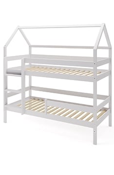 YappyEden, domowe łóżko piętrowe, LIGHT GREY
