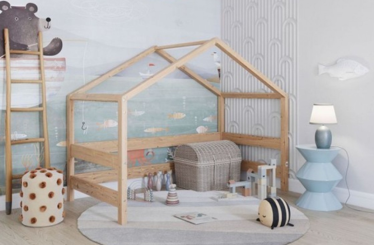  YappyHytte rotaļu mājiņa, NATURAL