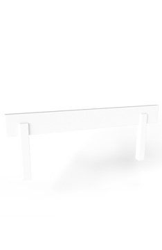 Accessory YappyHytte papildomas apsaugo šoninis kraštas 80cm, WHITE