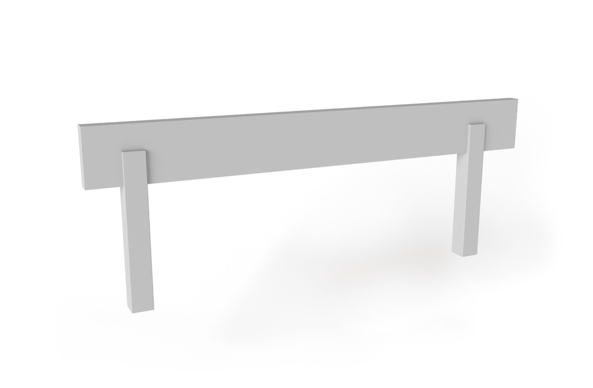  Accessory YappyHytte additional barrier 80cm, LIGHT GREY