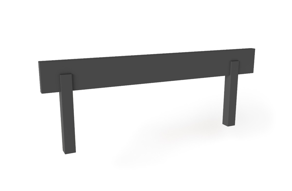  Accessory YappyHytte täiendav külgmine kaitse 80cm, ANTHRACITE