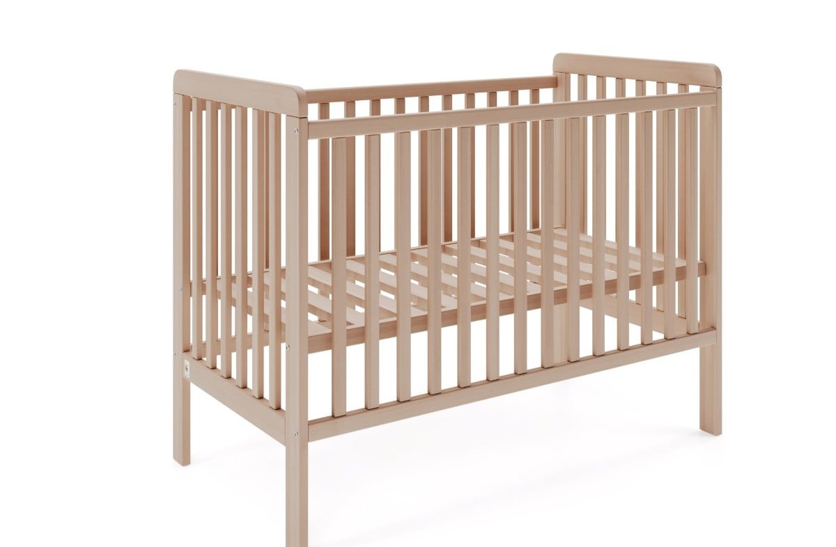  YappyUno baby cot, NATURAL