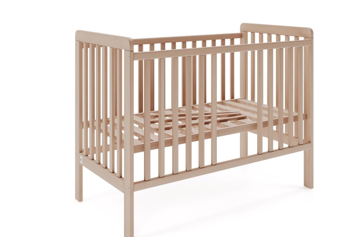  YappyUno baby cot, NATURAL
