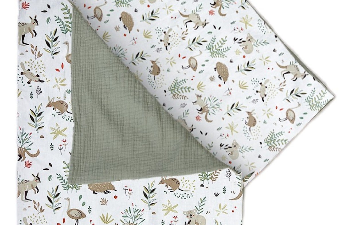  YappyAussie gultas veļa 100x130 / 38x55 cm