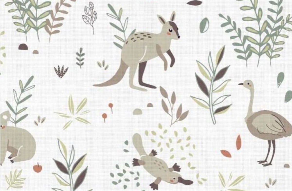  YappyAussie gultas veļa 100x130 / 38x55 cm