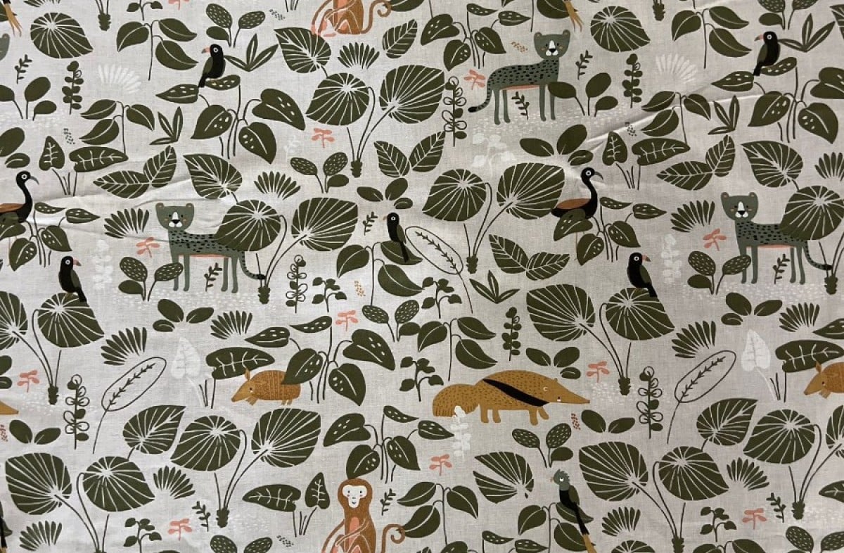  YappyLeaf gultas veļa 100x130 / 38x55 cm