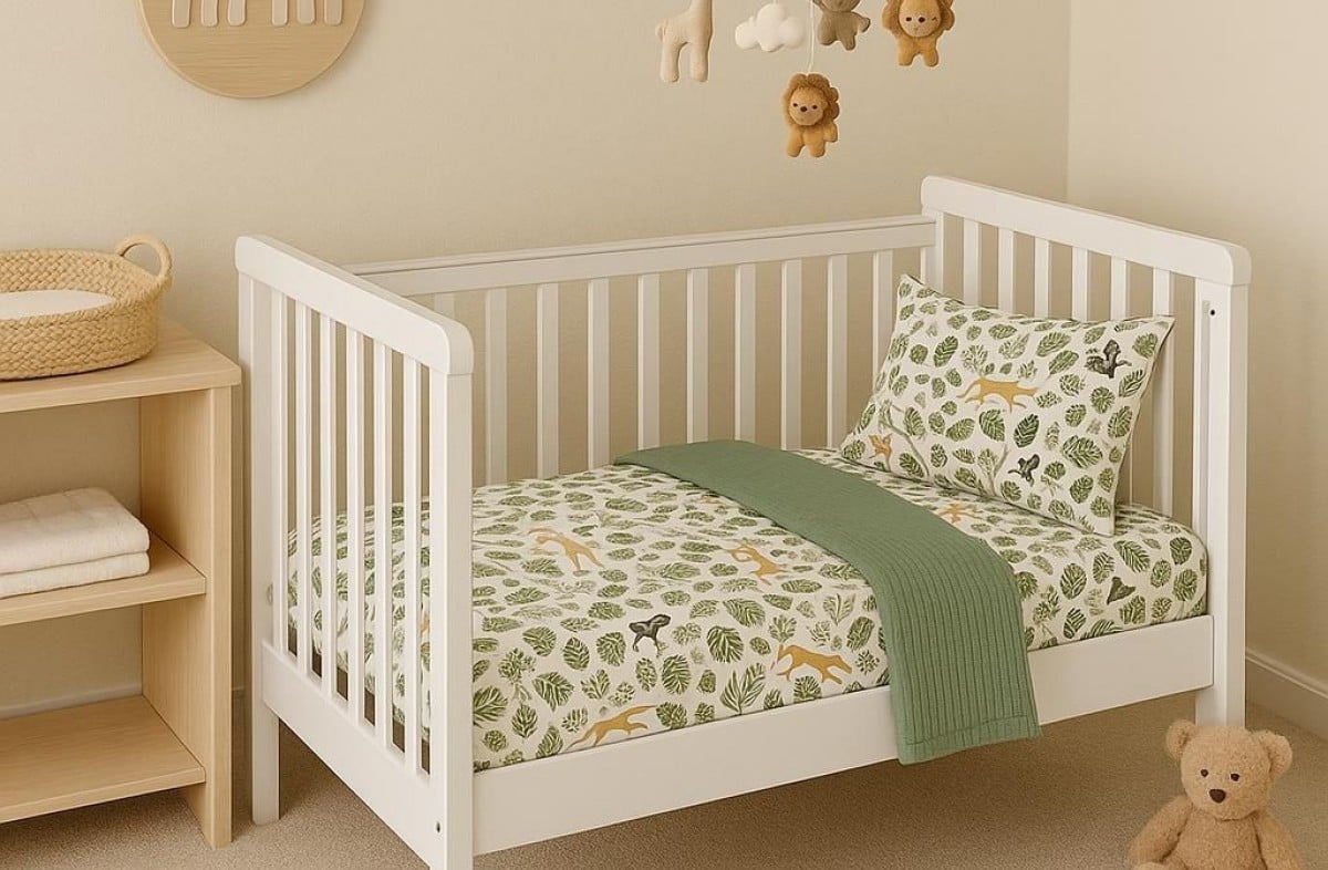  YappyLeaf gultas veļa 100x130 / 38x55 cm