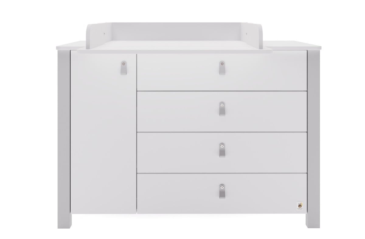  SKY GREY YappyÉtude baby cot and YappyÉtude II dresser