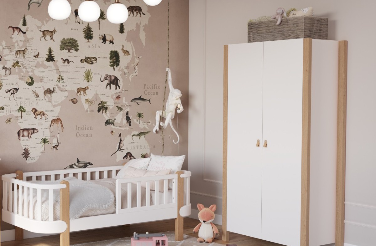  WHITE YappyÉtude noortevoodi ja YappyÉtude riidekapp