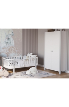 SKYGREY YappyÉtude toddler bed and YappyÉtude wardrobe