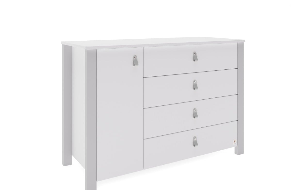  SKY GREY YappyÉtude Подростковая кровать и YappyÉtude II комод