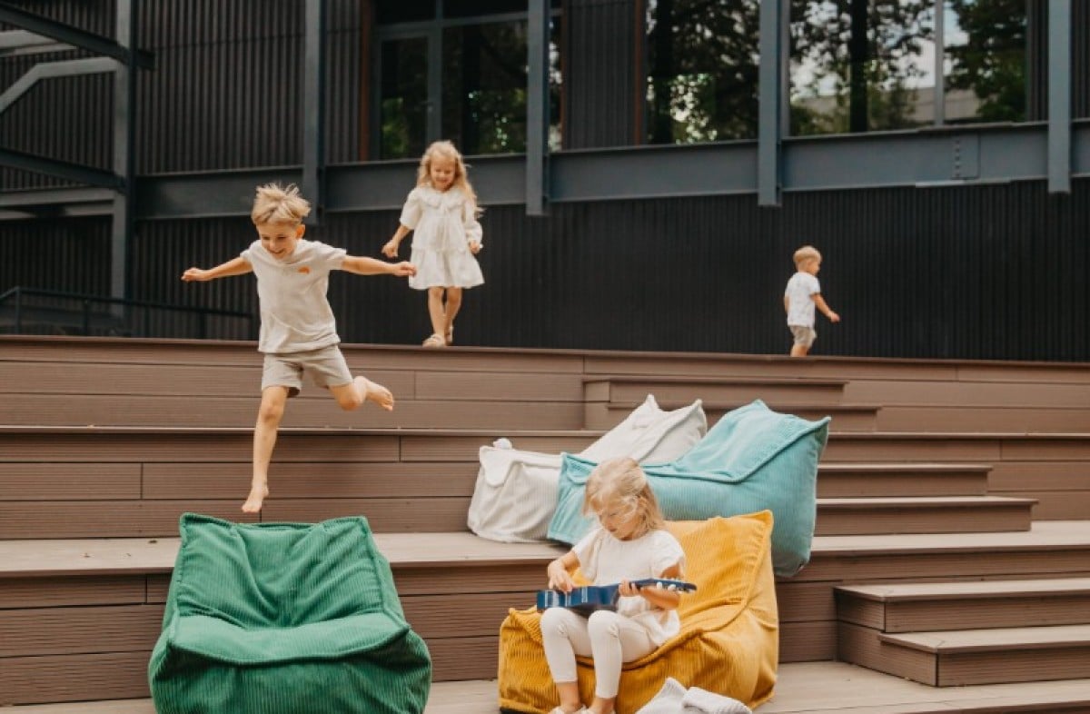  YappyHug beanbag, AQUA BLUE