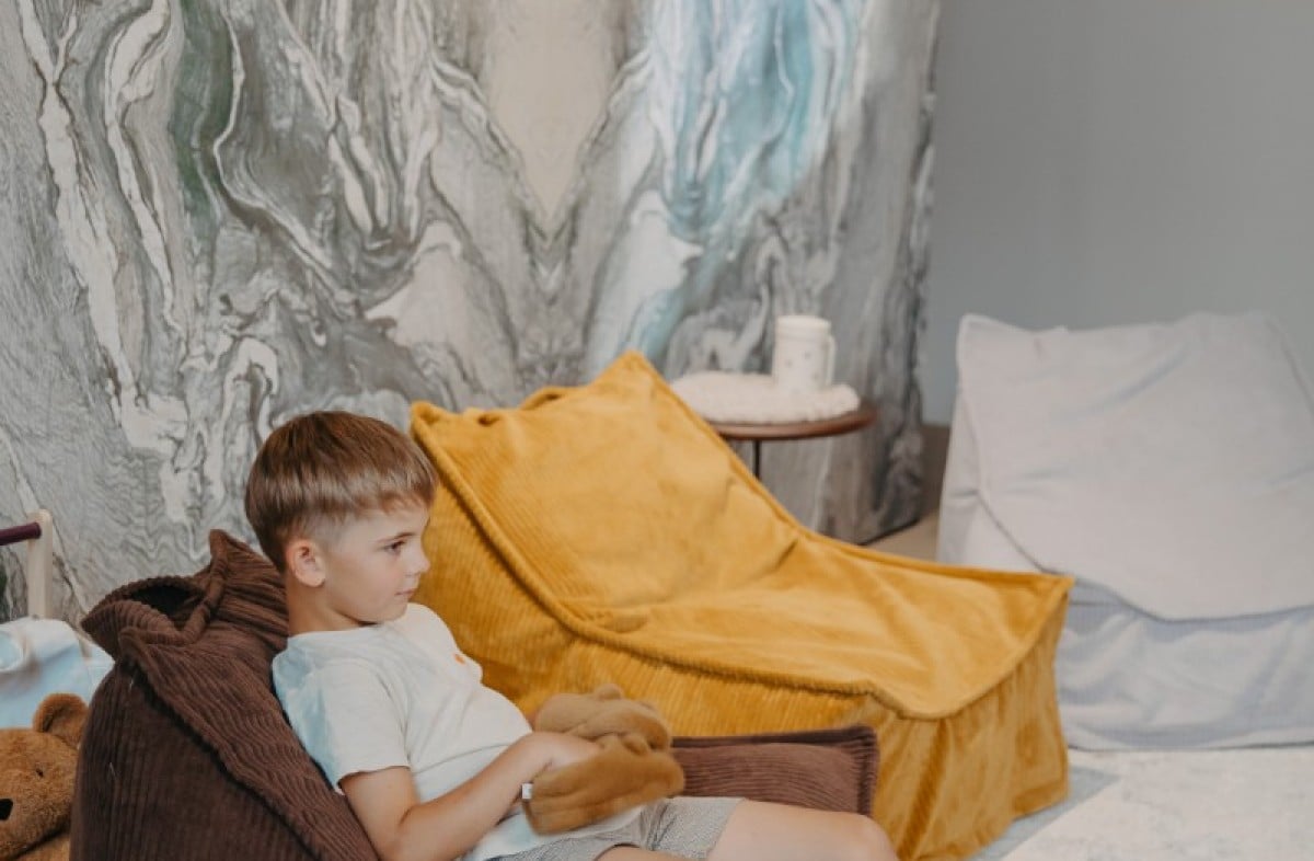  YappyHug sėdmaišis, CHOCOLATE BROWN