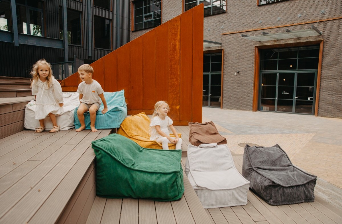  pouf YappyHug, PINE GREEN