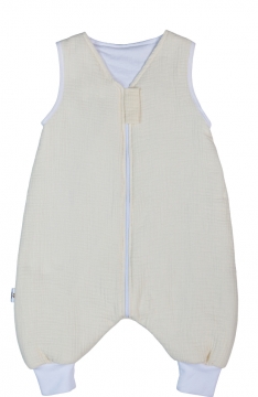 YappyBuzz Ivory śpiworek dla niemowląt 6-12 mies. / 72 cm