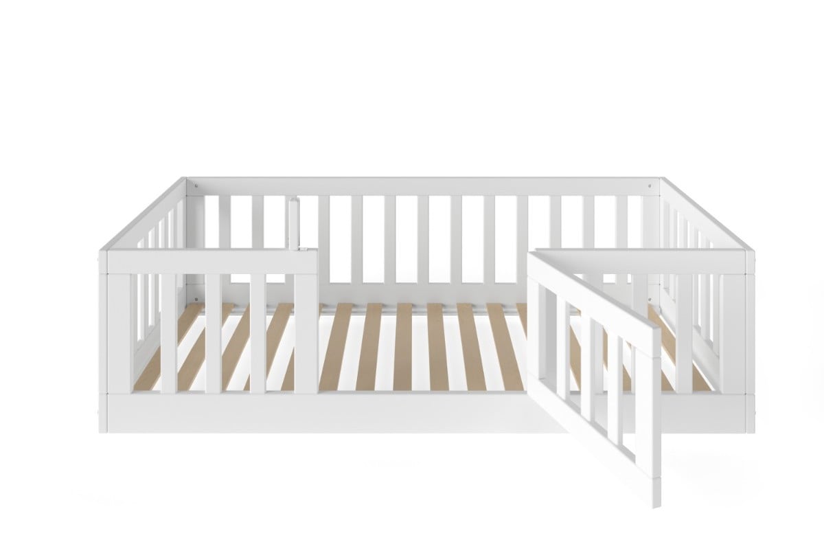  YappyCasa bērnu grīdas gulta, WHITE