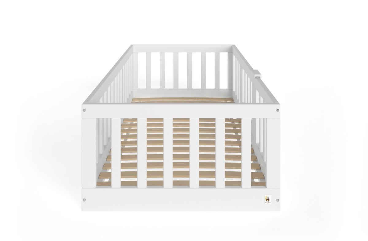  YappyCasa bērnu grīdas gulta, WHITE