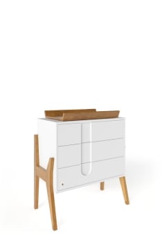 YappyIcon kummut mähkimisalusega, WHITE