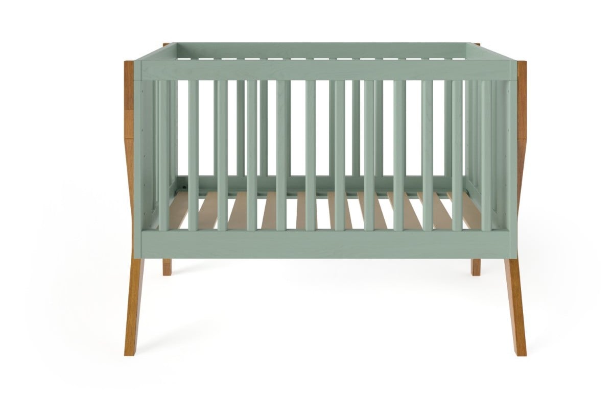  YappyIcon bērnu gultiņa, SAGE GREEN