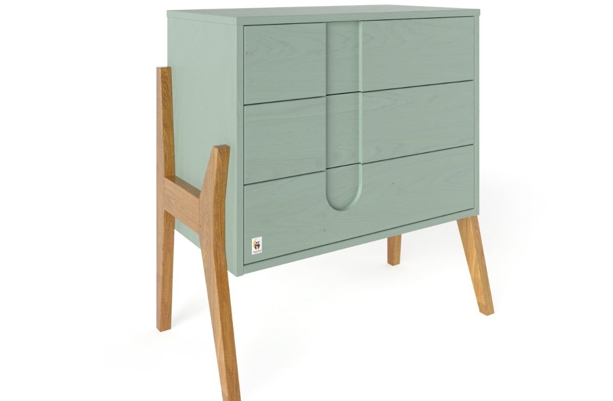  YappyIcon komoda, SAGE GREEN