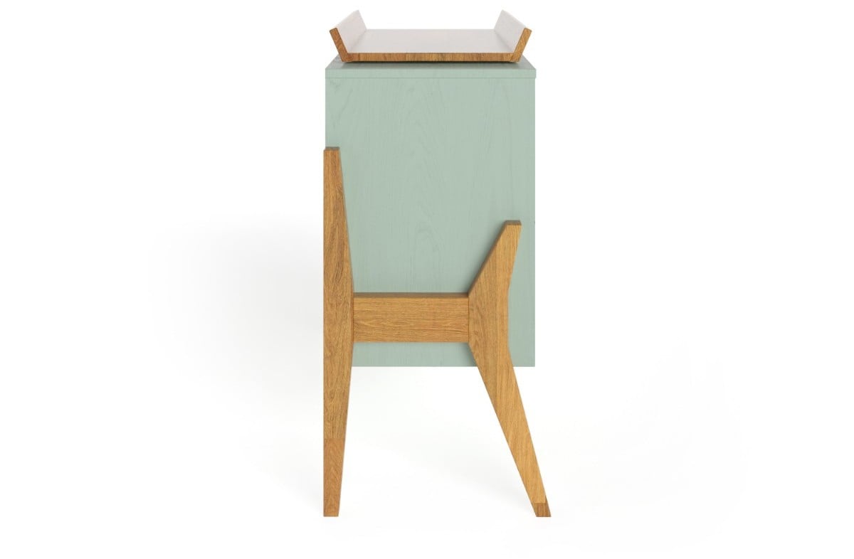  YappyIcon kumode ar pārtinamo virsmu, SAGE GREEN