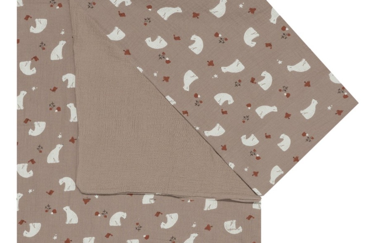  YappyNomi gultas veļa 100x130 / 38x55 cm