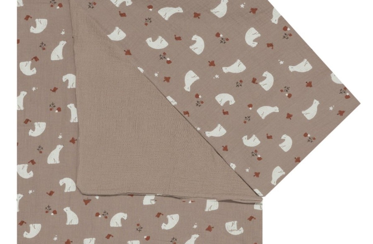  YappyNomi gultas veļa 100x130 / 38x55 cm