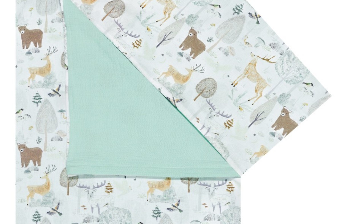  YappyLumi gultas veļa 100x130 / 38x55 cm