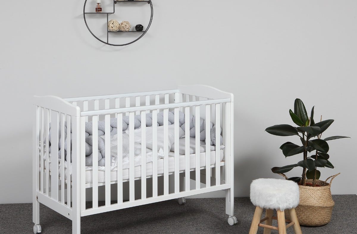  YappyQu Babybett, WHITE